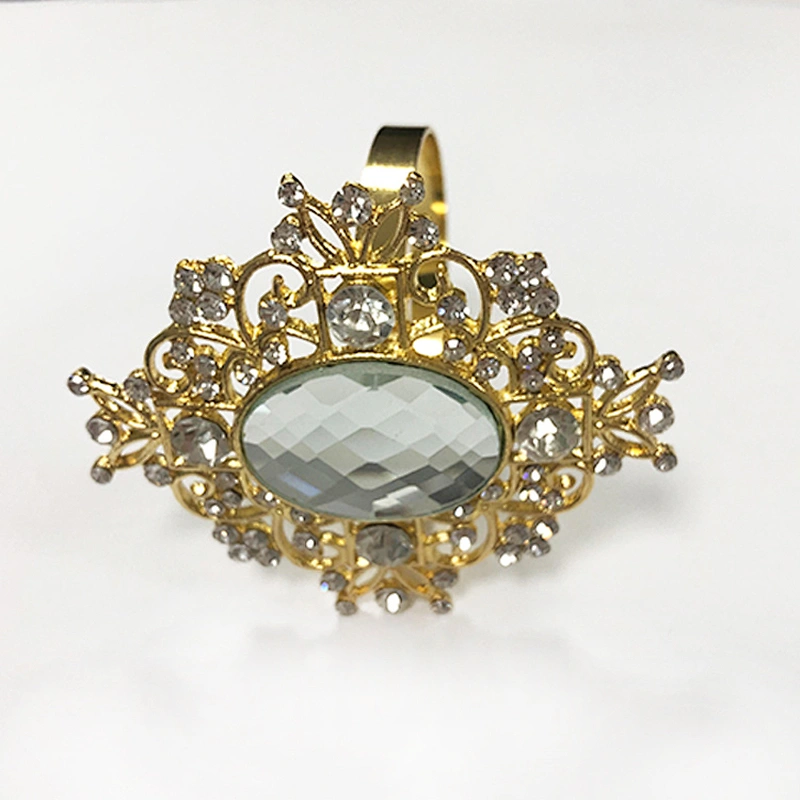 Bulk wholesale Wedding Gold napkin holder ring