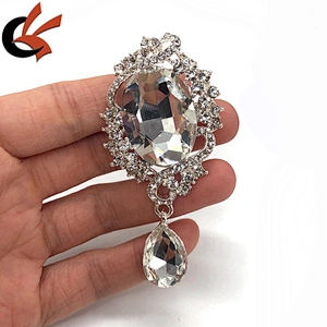 Shining Fashion large glass gem crystal Napkin Ring Wholesale Rhinestone Ring of Napkin