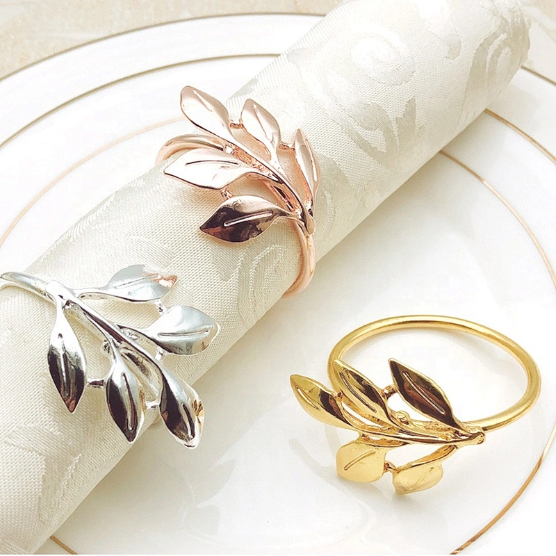 Wholesale Table Decor Custom Cheap Metal Napkin Rings