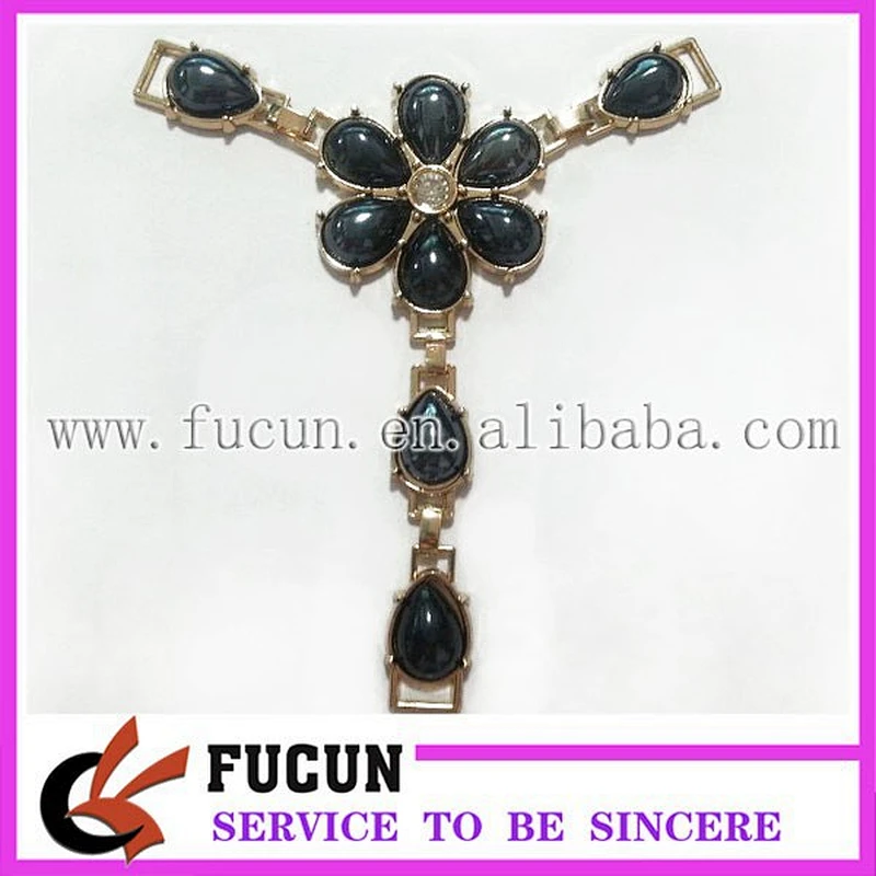 Fashion ladies shoe decorations shoe buckles