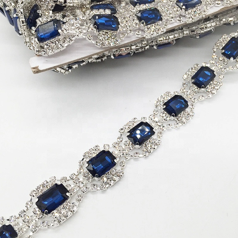 Glass Jewelry Type Alloy Fashion Handmade Design Color Beads Trimming for women dress