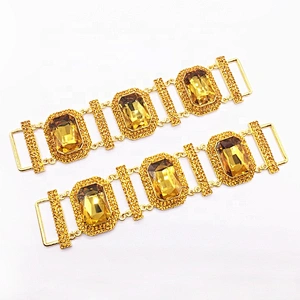 China Bikini Supplier 2020 hot sale design alloy metal red blue different color jewelry bikini connector wholesale