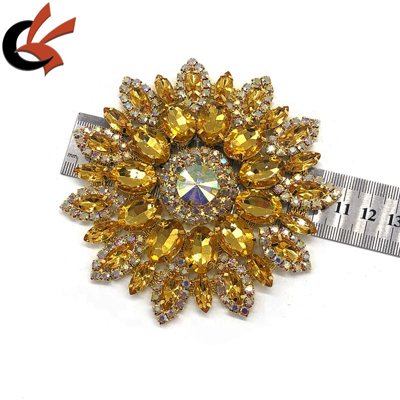 Wholesale Rhinestone Applique Crystal Patch Embroidery Bridal Sash Crystal Jewelry Appliques