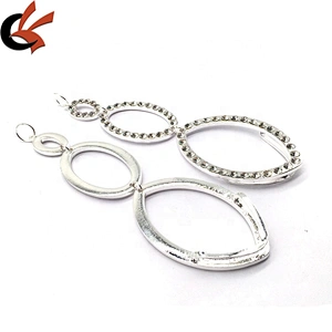 New Trendy 2021 Garment Swimwear Metal Rhinestone Crystal Bikini Connector For Women Bikini Suit