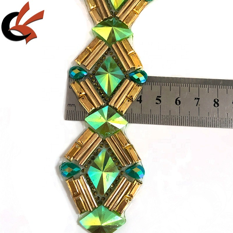 Unique design Heat Transfer Designs Hot Fix Rhinestone Tape Crystal Ribbon Trim