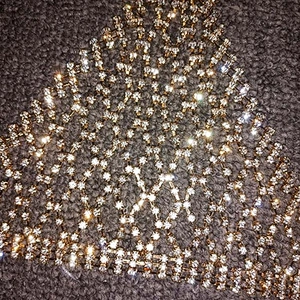 2020 fashion sexy rhinestone body key chain bra chain body jewelry