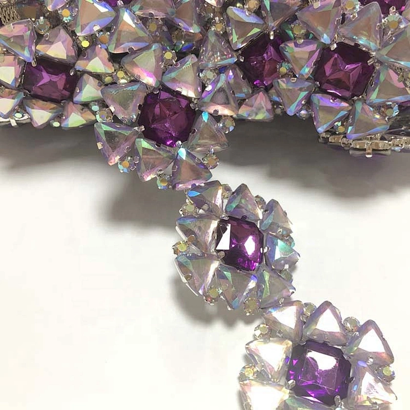 Good Quality Rhinestone Beautiful Decorated Trimming