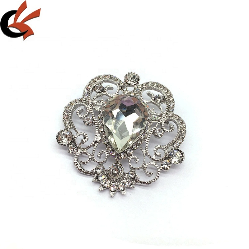 Vintage Jewelry Rhinestone Crystals Flower Brooches/ Broach Pin for Women Jewelry Accessories