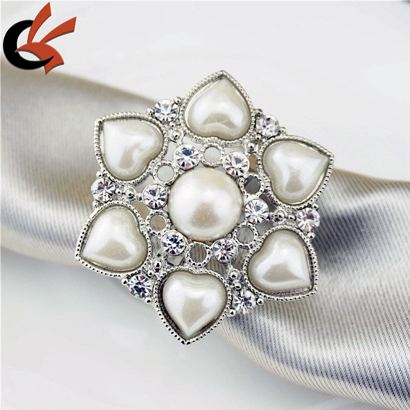 Rhinestone Crystal Rhinestone Holiday Christmas wedding Napkin Ring