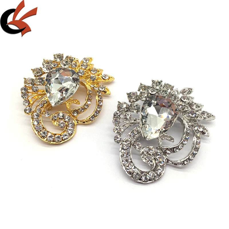 2021 fashion neck ties corsage broches bowknot rhinestone cravat fabric ribbon brooch pin