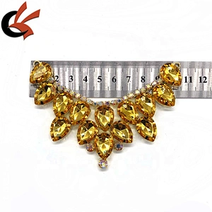 Wholesale Women Bikini Fashion Designer Luxury Multi colors diamond Crystal Bikini Connector