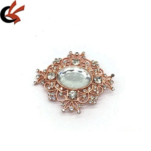 Wholesale Bulk Lot Vintage Crystal Brooch Pin Dress Rhinestone Decoration Jewelry Buckle