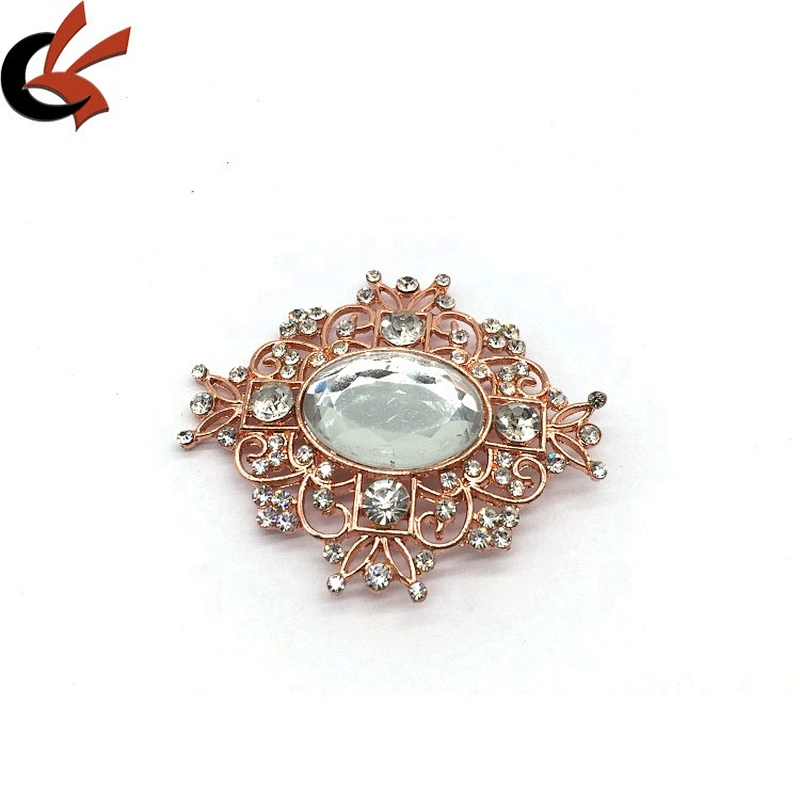 Wholesale Bulk Lot Vintage Crystal Brooch Pin Dress Rhinestone Decoration Jewelry Buckle