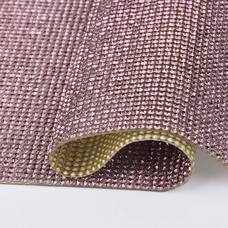 Hot sell 2mm crystal adhesion glue hotfix rhinestone sheets for clothes dance party dress
