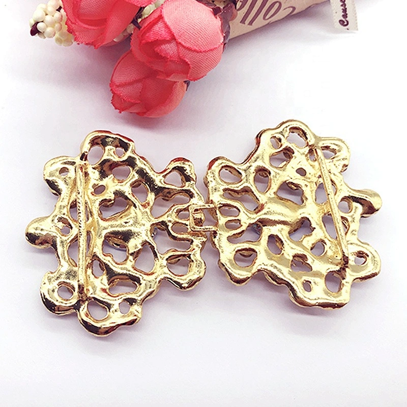 Sparkly Rhinestone Clasp Buckle For Wedding Invitation Card
