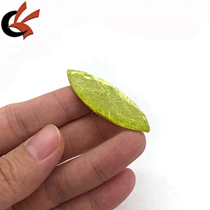 Factory New style Yellow color sew on loose resin rhinestone gems