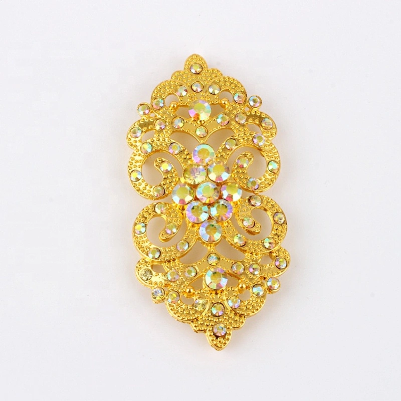 Gold plated clothing decoration buckle wedding hook clasp buckle wholesale