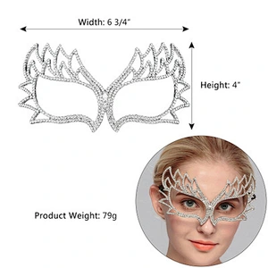 Masquerade Mask Mardi Gras Decorations Venetian Masks for Womens