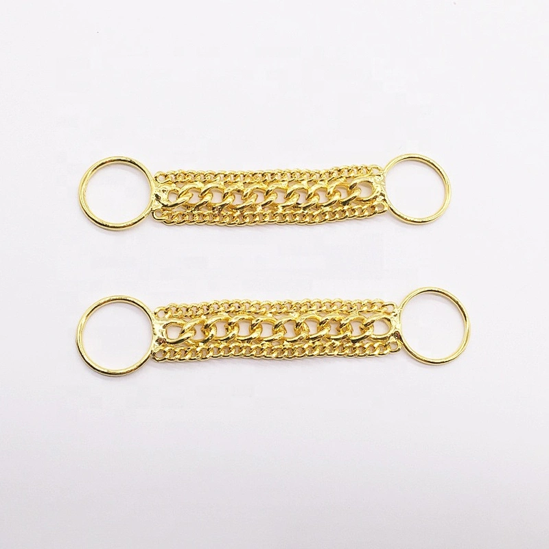 2020 latest listed luxury swimsuit body chain wild gold metal bikini connector wholesale