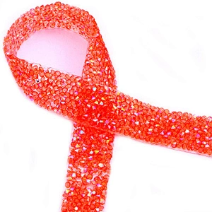 hot fix rhinestone applique for wedding dress decoration
