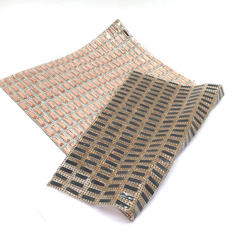Hot sale custom your own article hot melt self adhesive diamond glue hot fix rhinestone sheet