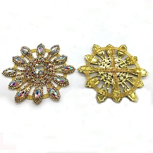 Custom rhinestone patch accessories jewelry for garment accessory