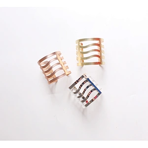 Amazon  top sale wedding supplier extravagant metal napkin rings