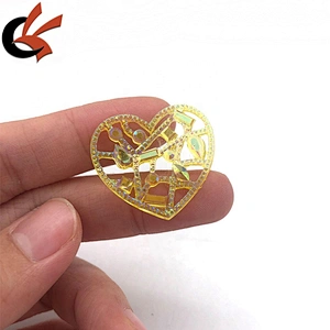 Heart shape yellow AB hollow resin loose sew on rhinestone for garment decoration