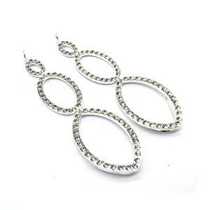 New Trendy 2021 Garment Swimwear Metal Rhinestone Crystal Bikini Connector For Women Bikini Suit