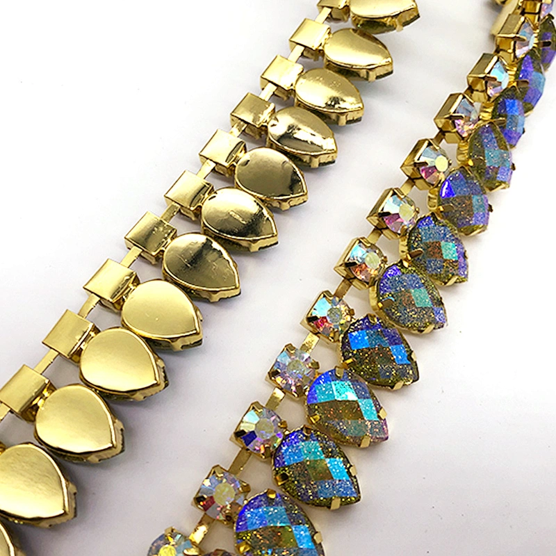 Shinning glitter Rhinestone chain Trim for Cake Decorating Sewing or Home Decor