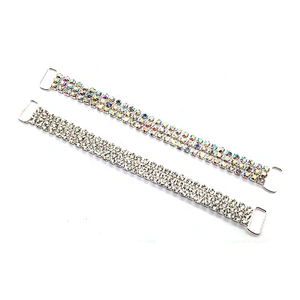 Rhinestone Flat Back AB Crystal Sew On Bikini Connectors For Swimsuit Body Shocking Show