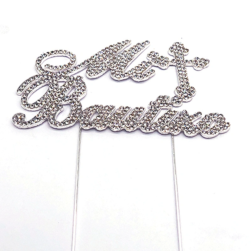 Jesus Christ religion theme rhinestone cake topper  for Christian baptism