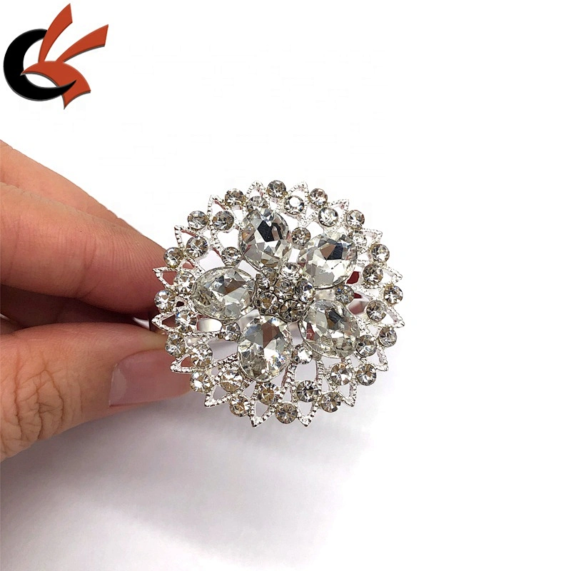 Elegant Metal Crystal Rhinestone Napkin Rings