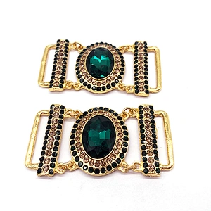 Wholesale nickle free  diamante bikini connector Swimwear connector