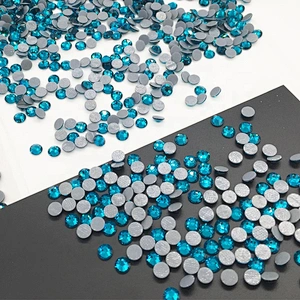 10 gross/1440pcs ss6 ss10 ss12 ss20 ss30 hotfix rhinestone gem diamond rhinestone factory Wholesale