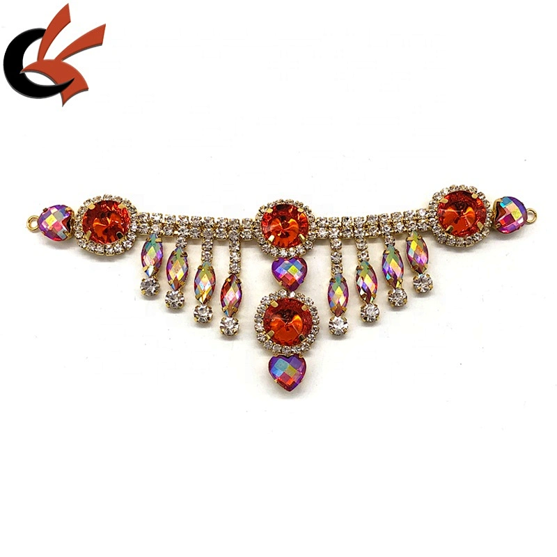 Rhinestone Connector For Bikini Sex Brazilian Bikini AB Crystal Rhinestone Bikini Connector