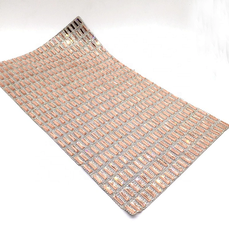 Custom Design Hot Fix Rhinestone Transfer Crystal Diamond Sticker Sheet For Clothing Shoes Craft