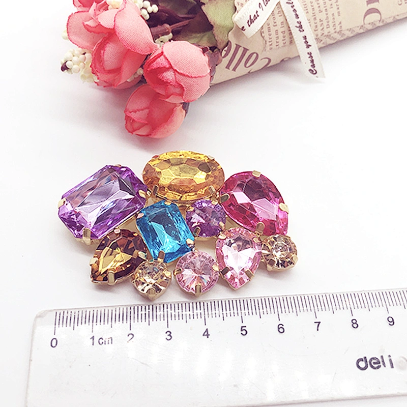 Fashion Decorative colorful Shoe Buckles,Shoe Clips For High Heel,Shoes Accessories For Women