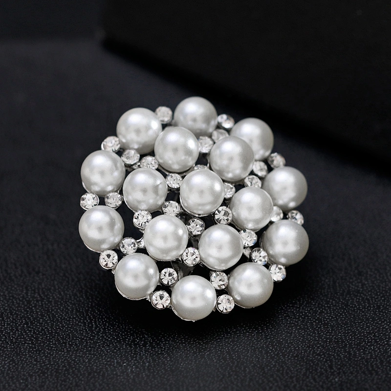 Diamante Rhinestone Pearl Buckles Ribbon Sliders Embellishments Wedding Bridal