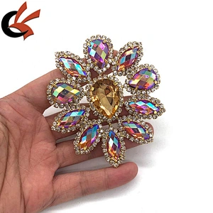 light topaz AB color resin crystal Carnival decoration rhinestone embellishment