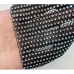 Bling Rhinestone Crystal Face Mouth Mask Glitter Face Veil Club Prom Party Deco