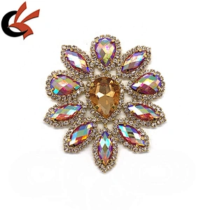 light topaz AB color resin crystal Carnival decoration rhinestone embellishment
