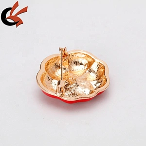 Wholesale Halloween Enamel Cartoon Tomato Fruit Festival Brooch Pins