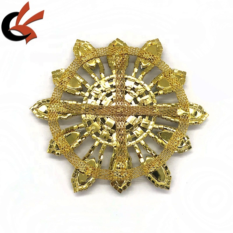 Wholesale Custom Design Rhinestone Sew-on Decoration Handmade welding Patch Appliques For Clothing Rhinestone Patch Appliques