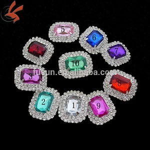 Wedding Table Decor Wedding Napkin Holder Crystal Rhinestone Napkin Ring