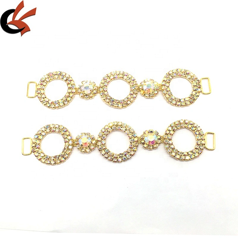New 2020 Custom Fashion Style Costume Swimsuit Rhinestone Buckle Bikini Connector For Sell