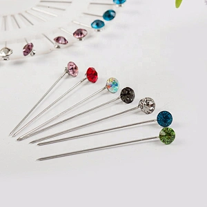 Customized Muslim Multi-Use Scarf Brooch Round Hijab Pin Pack of 30- Safety PIN in bulk