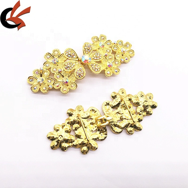 2020 creating make fashion new product decorative gold pair button hook clasp buckle for shawl dress