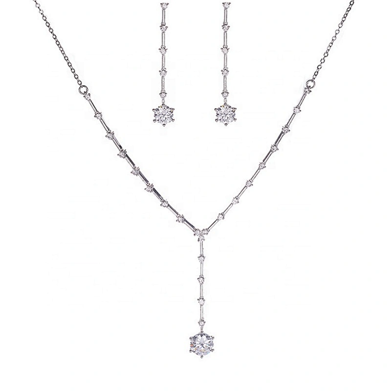 Fashion turkish jewelry Crystal Wedding Jewelry Sets for Bride