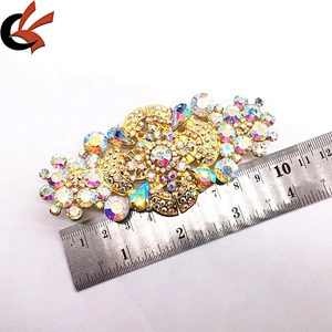 new wholesale gold plated costume accessories rhinestone belt buckle with loops and hook
